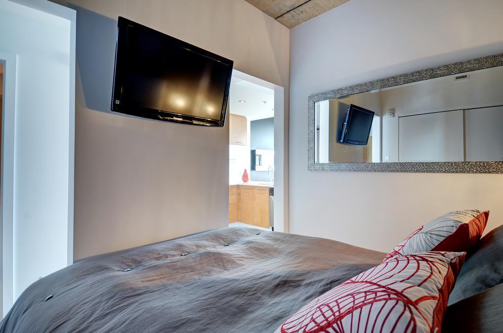 Apartamento Les Immeubles Charlevoix - Le 760-514 Ciudad de Quebec Habitación foto